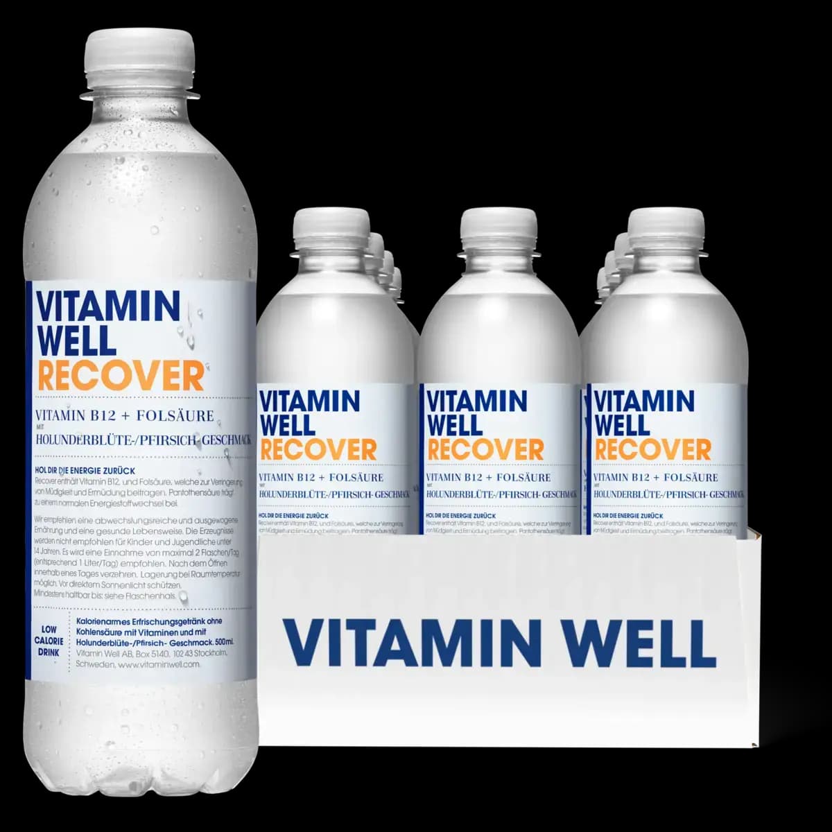 Vitamin Well - Bevanda Vitamin Well - 12 × 500 ml – Vitamin Well confezione