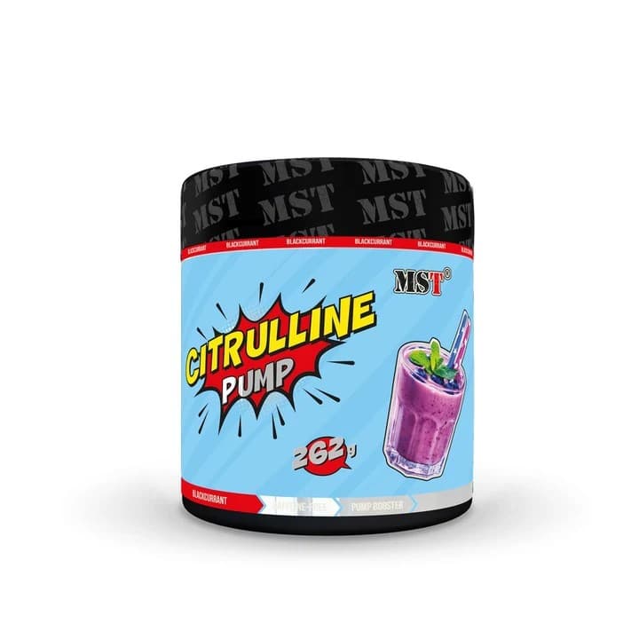 MST - Citrullin - 262 g, svarta vinbär – MST förpackning