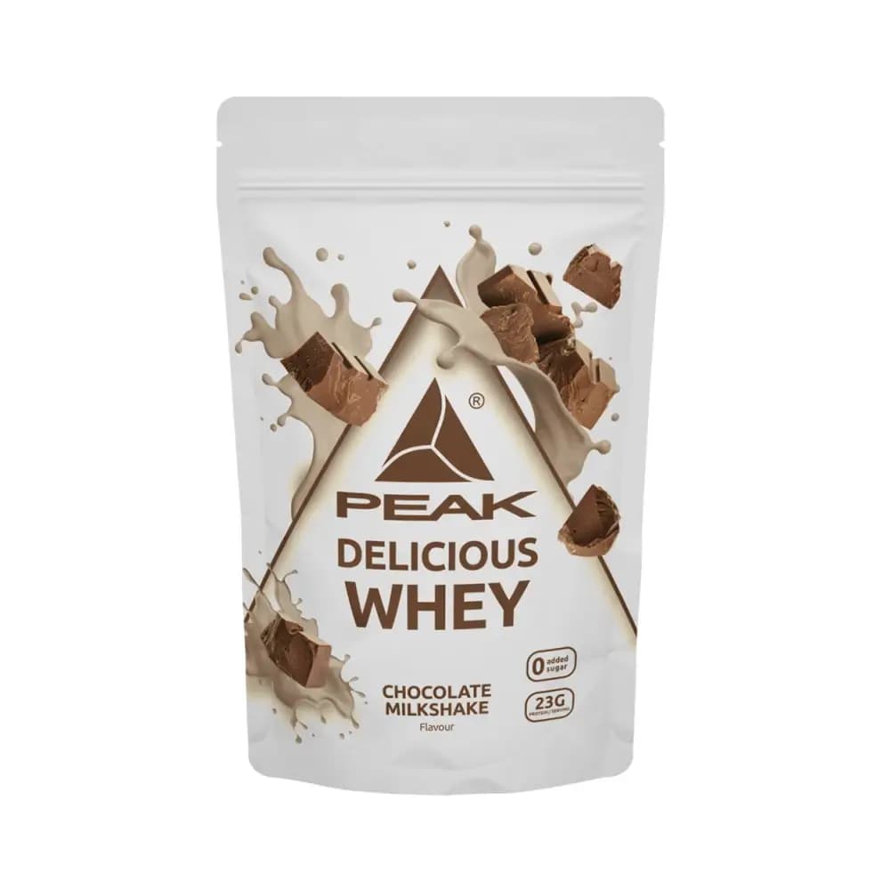 Peak Delicious Whey Protein – Peak förpackning