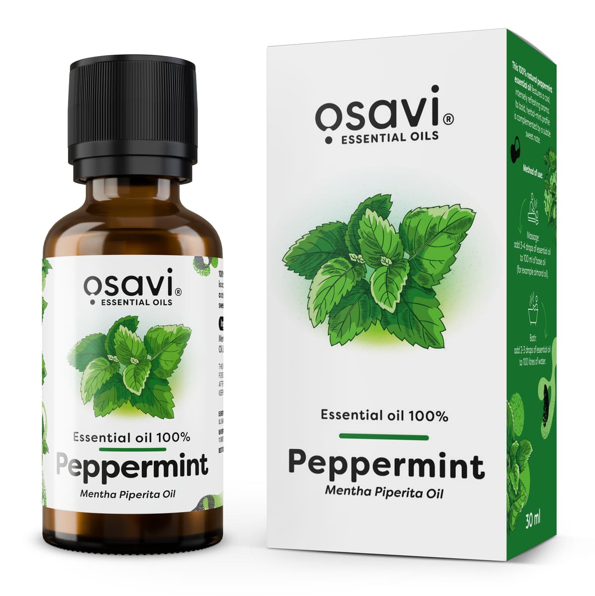 Osavi - Essential Oil 100%, Peppermint – Osavi packaging