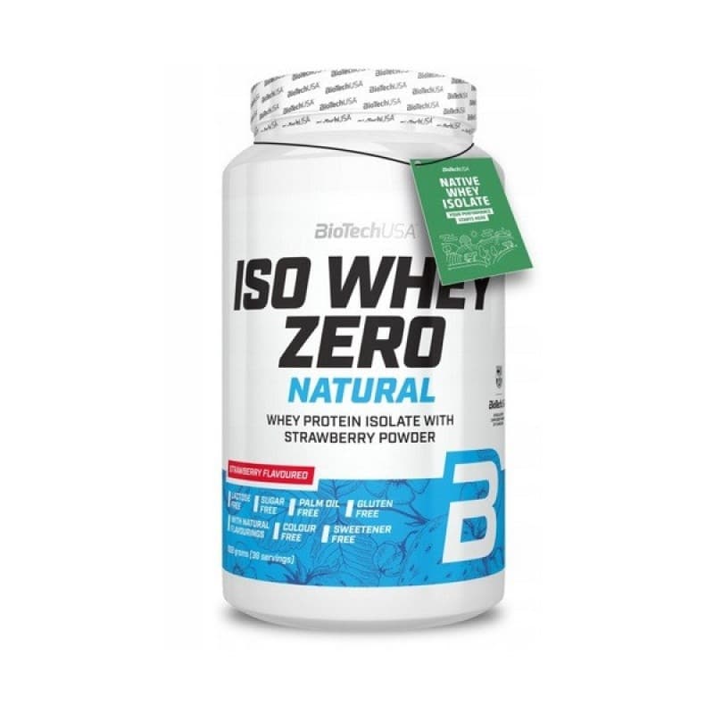 BioTechUSA - Iso Whey Zero Natural – BioTechUSA förpackning