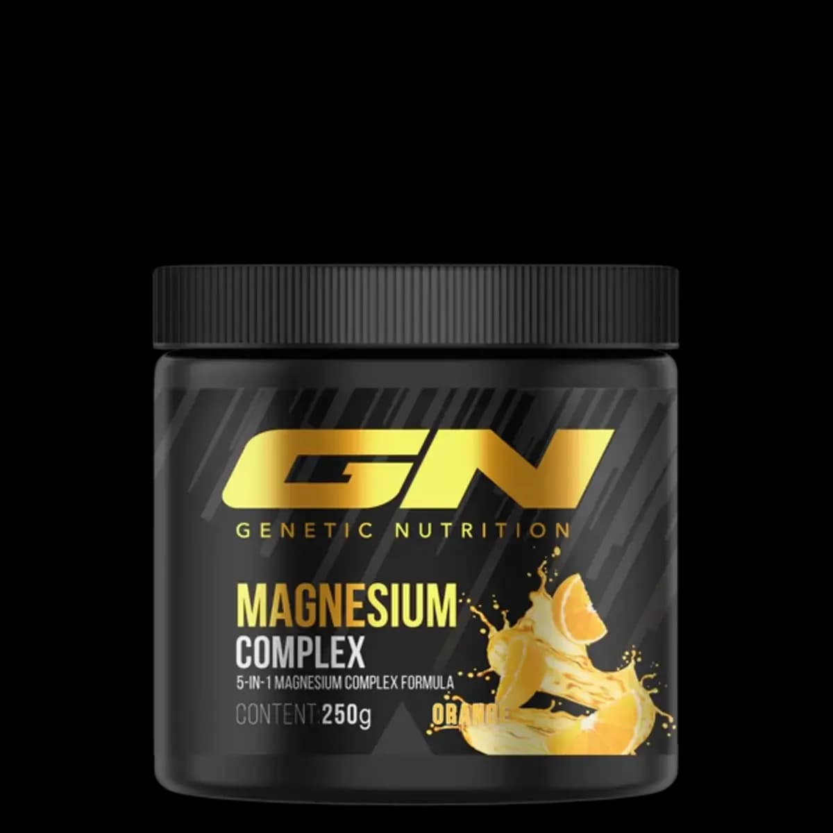 Genetic Nutrition - Magnesiumkomplex 5-in-1 - 250 g – Genetic Nutrition Verpackung