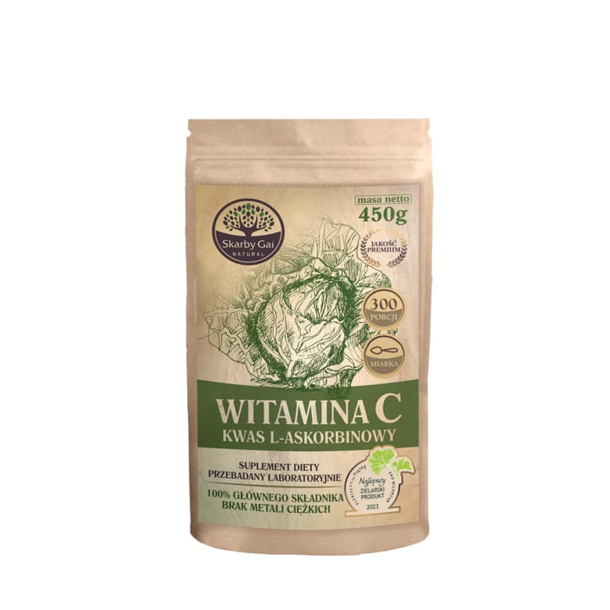 Skarby Gai - Vitamin C L-Ascorbic Acid Powder – Skarby Gai förpackning