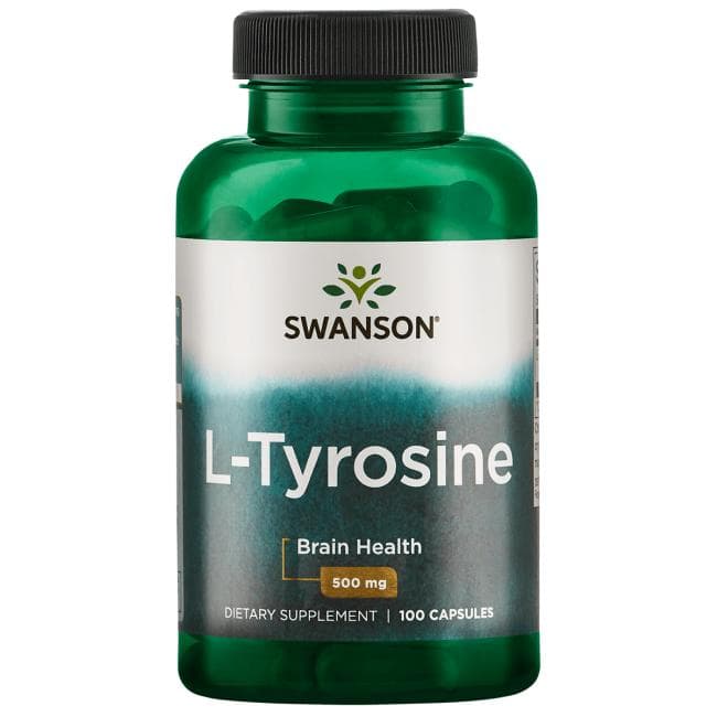 Swanson - L-Tyrosine - Amino Acid Supplement – Swanson förpackning