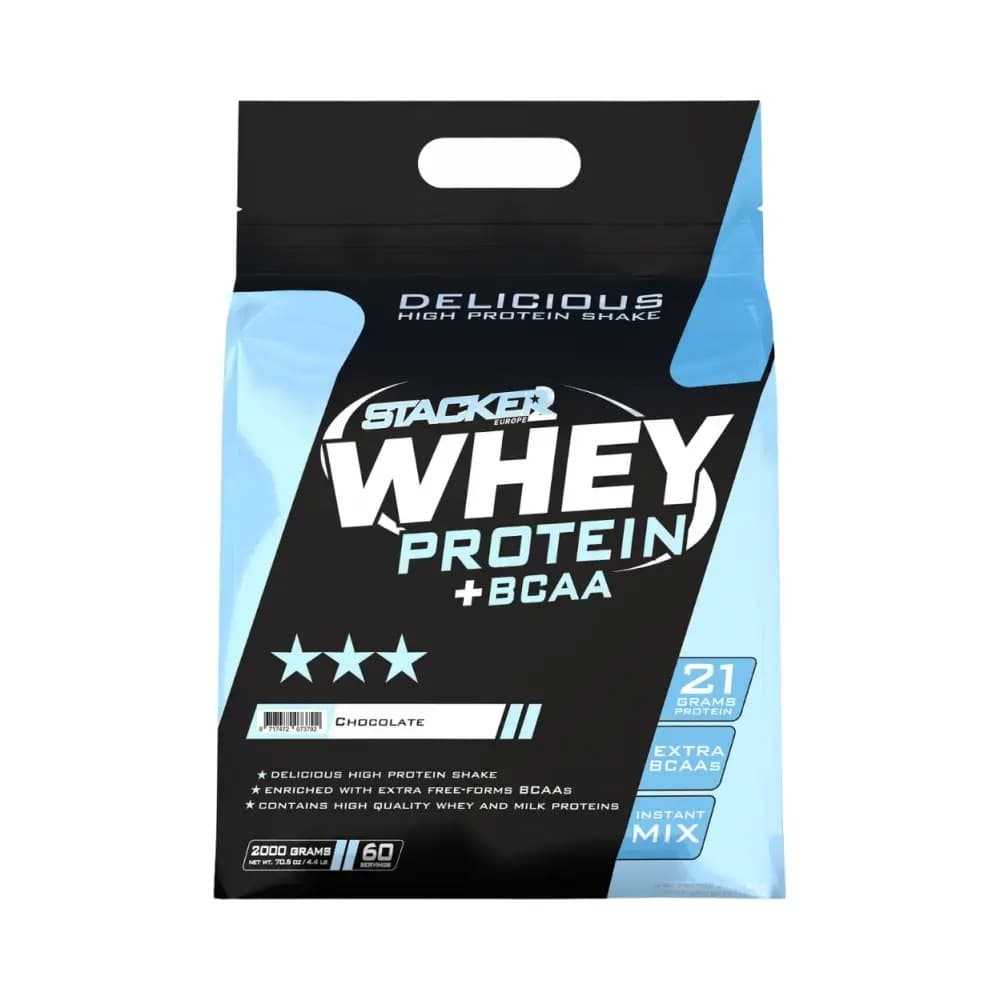 Stacker2 - Molkeprotein + BCAA – Stacker2 Verpackung