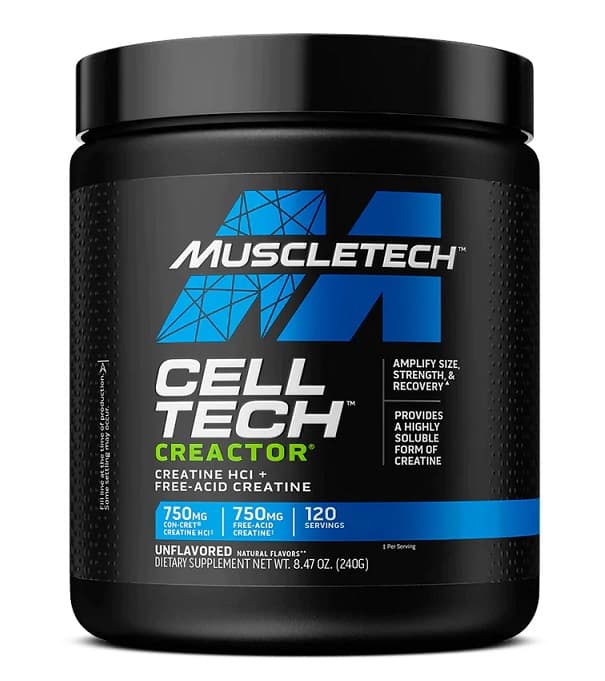 Muscletech - Cell-Tech Creactor - Nature, 7,45 oz – Muscletech emballage