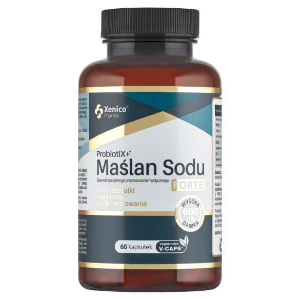 Xenico Pharma - ProbiotiX+ Natriumbutyrat FORTE - 60 kapslar