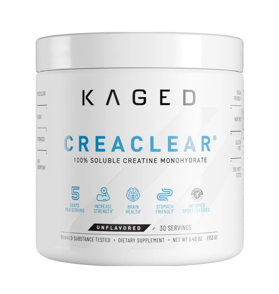 Kaged Muscle - Creaclear - Creatine Strength – Kaged Muscle förpackning