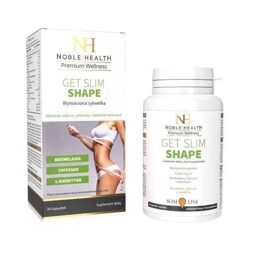 Noble Health Get Slim Shape 30 kapslar – Noble Health emballage