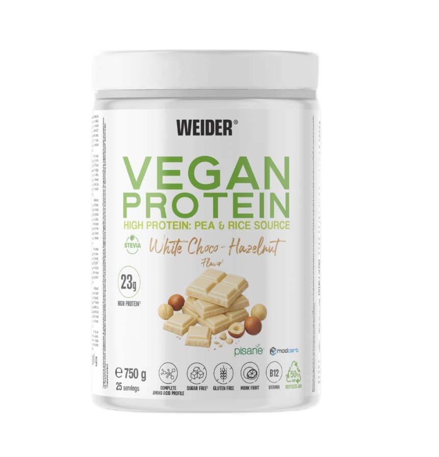 Weider Vegan Protein – Weider förpackning
