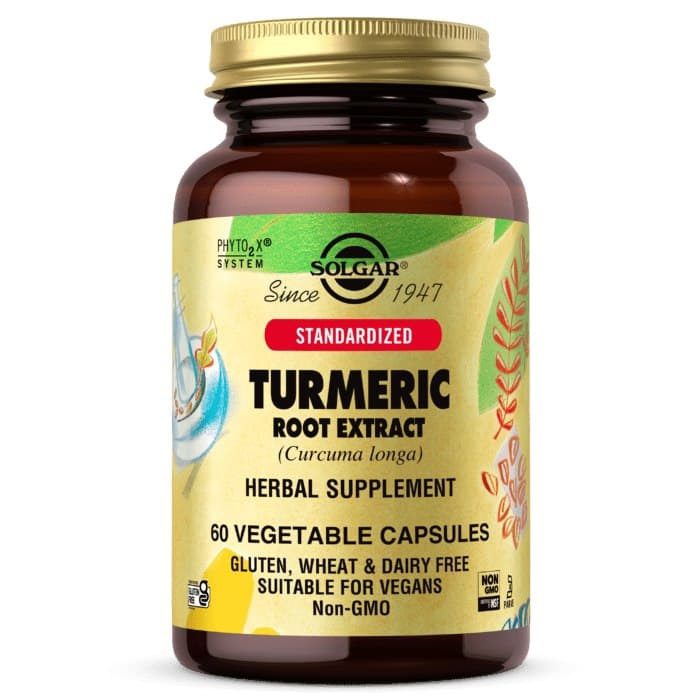 Solgar Turmeric Root Extract 400 mg - 60 capsules