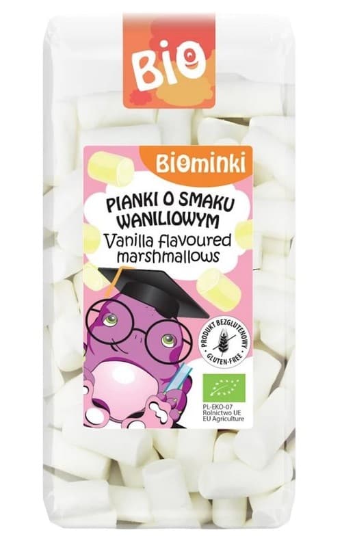 Biominki Organic Gluten-Free Marshmallows – Biominki packaging