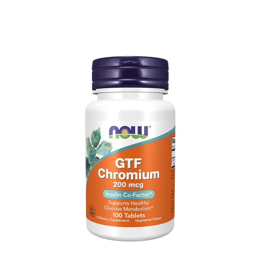 NOW Foods - Gtf Chromium – NOW Foods packaging