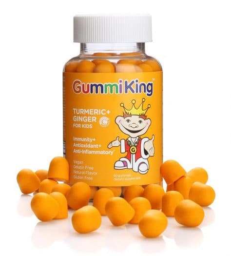 Gummiking - Turmeric And Ginger For Kids - 30 Tabs – Gummiking förpackning