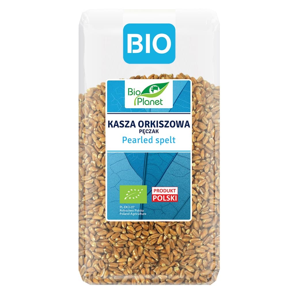 Bio Planet - Perlespelt - 500 g – emballage
