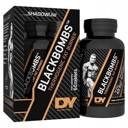 Dorian Yates - Black Bombs - 60 Tabs – Dorian Yates förpackning