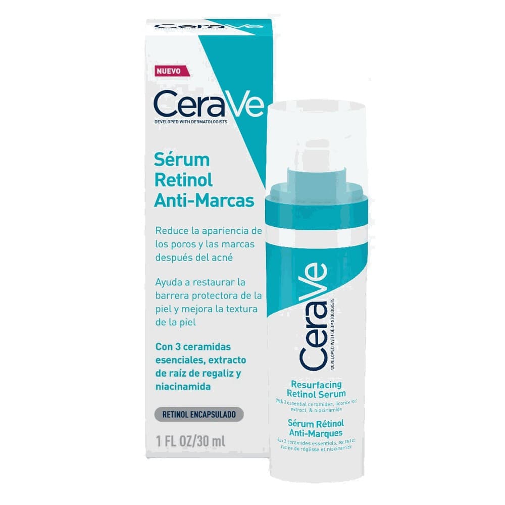 CeraVe - Resurfacing Retinol Serum – CeraVe förpackning