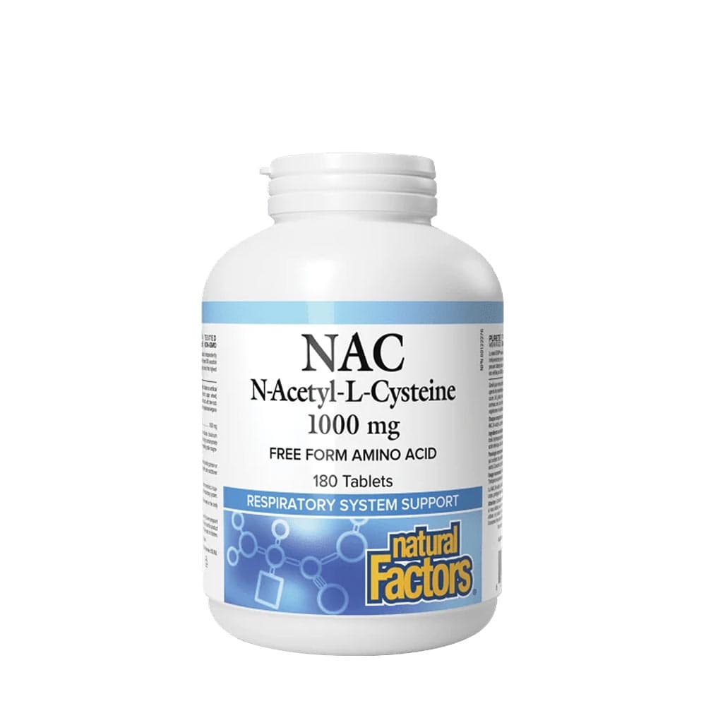 Natural Factors N-Acetil-L-Cisteína Aminoácido – Natural Factors empaque