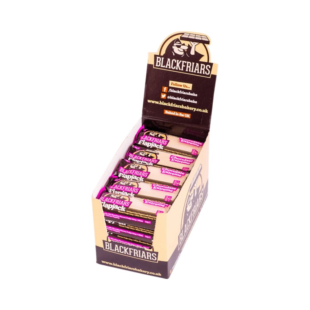 Blackfriars Flapjacks – Blackfriars förpackning