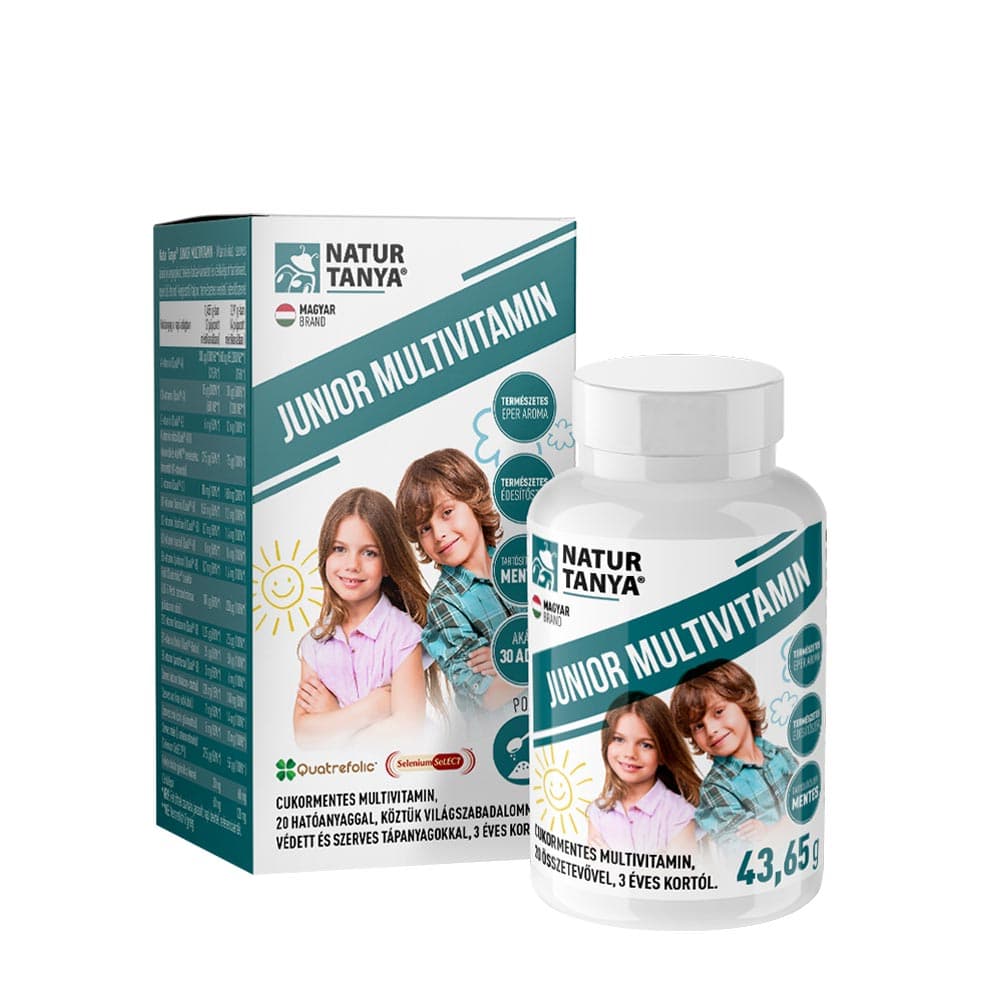 Natural Tanya - Junior Multivitamin, 60 tabletek – Natur Tanya opakowanie