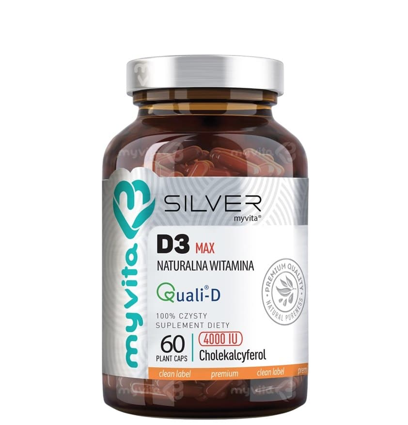 MyVita - Vitamin D3 Max 4000IU – MyVita confezione