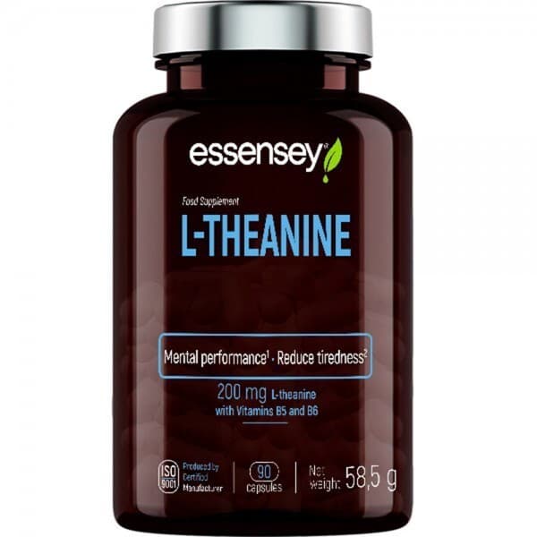 Essensey L-Theanine 200mg - 90 capsule – Essensey confezione