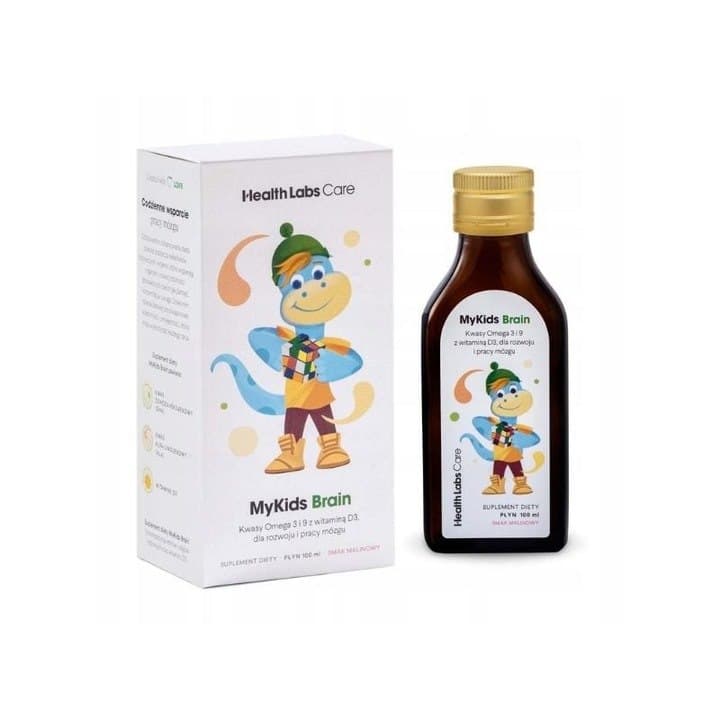 Health Labs Care - MyKids Brain - 100ml – Health Labs Care förpackning