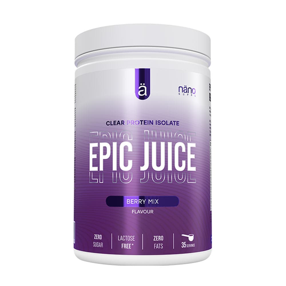 Nanosupps - Epic Juice - Clear Whey Protein Isolate – Nanosupps confezione