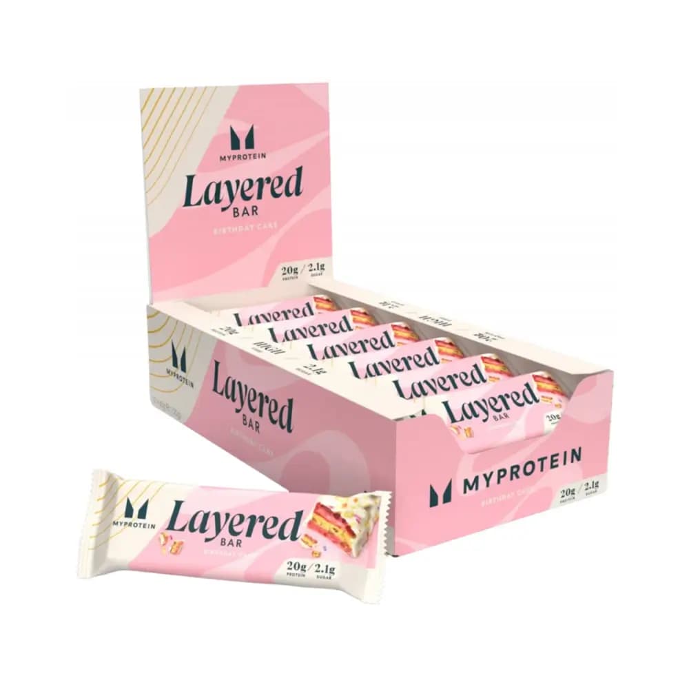 Myprotein Layered Bars – Myprotein förpackning