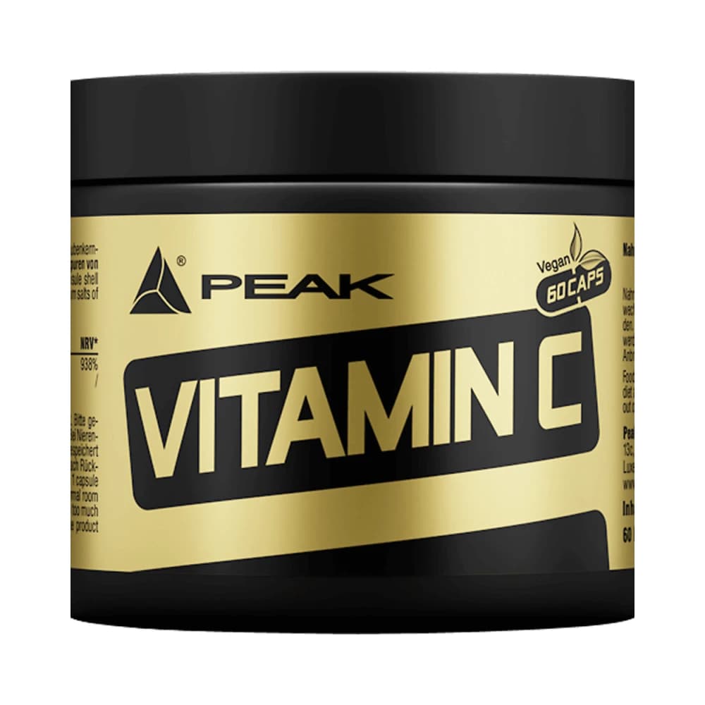 Peak Performance - Vitamin C - Unflavoured - 60 Caps – Peak packaging