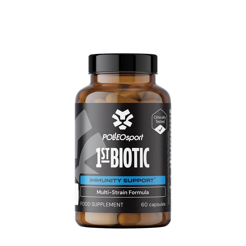 Polleo Sport - 1st Biotic - 60 kapslar – Polleo Sport förpackning
