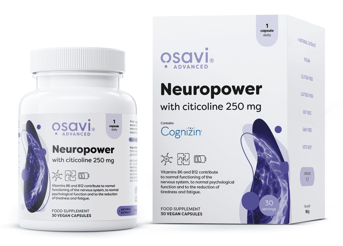 Osavi Neuropower z CDP-kolin 250mg – Osavi opakowanie