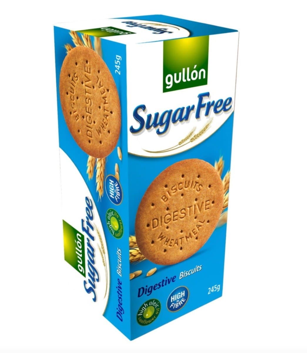 Gullón - Sugar Free Digestive Biscuits – Gullón förpackning