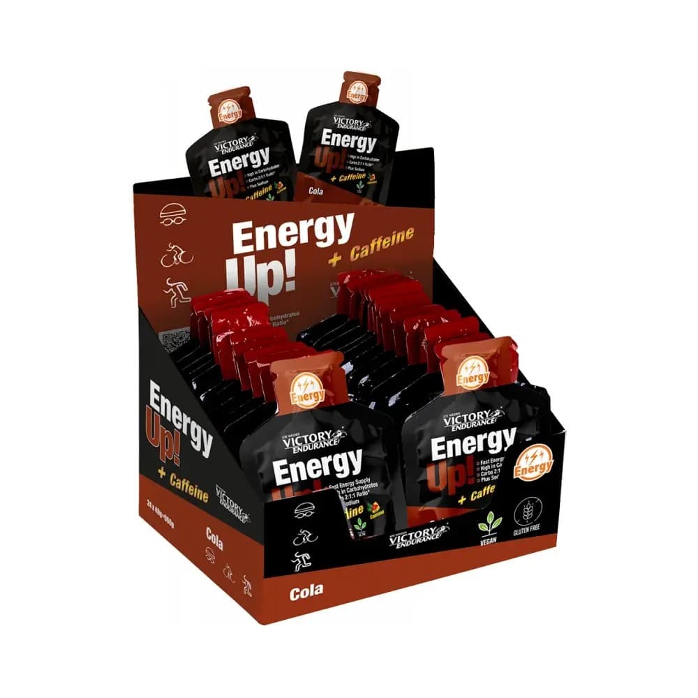 Weider - Victory Endurance Energy Up Gel + Koffein – Weider verpakking