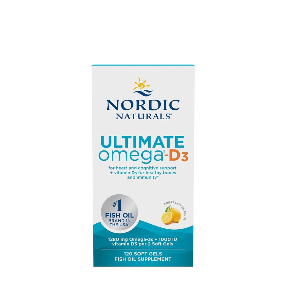 Nordic Naturals - Ultimate Omega D3 – Nordic Naturals packaging