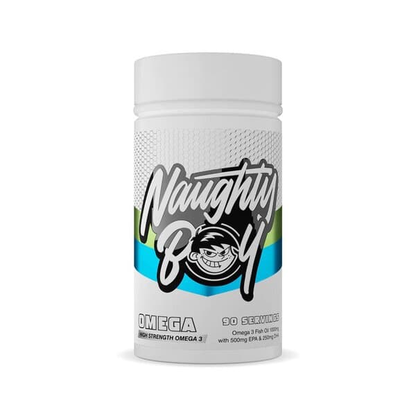 Naughty Boy Omega - 90 Cápsulas – Naughty Boy packaging