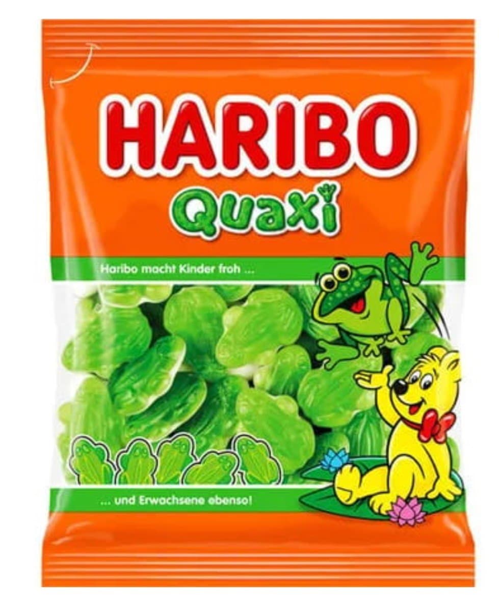 Haribo - Quaxi - 100g – HARIBO förpackning