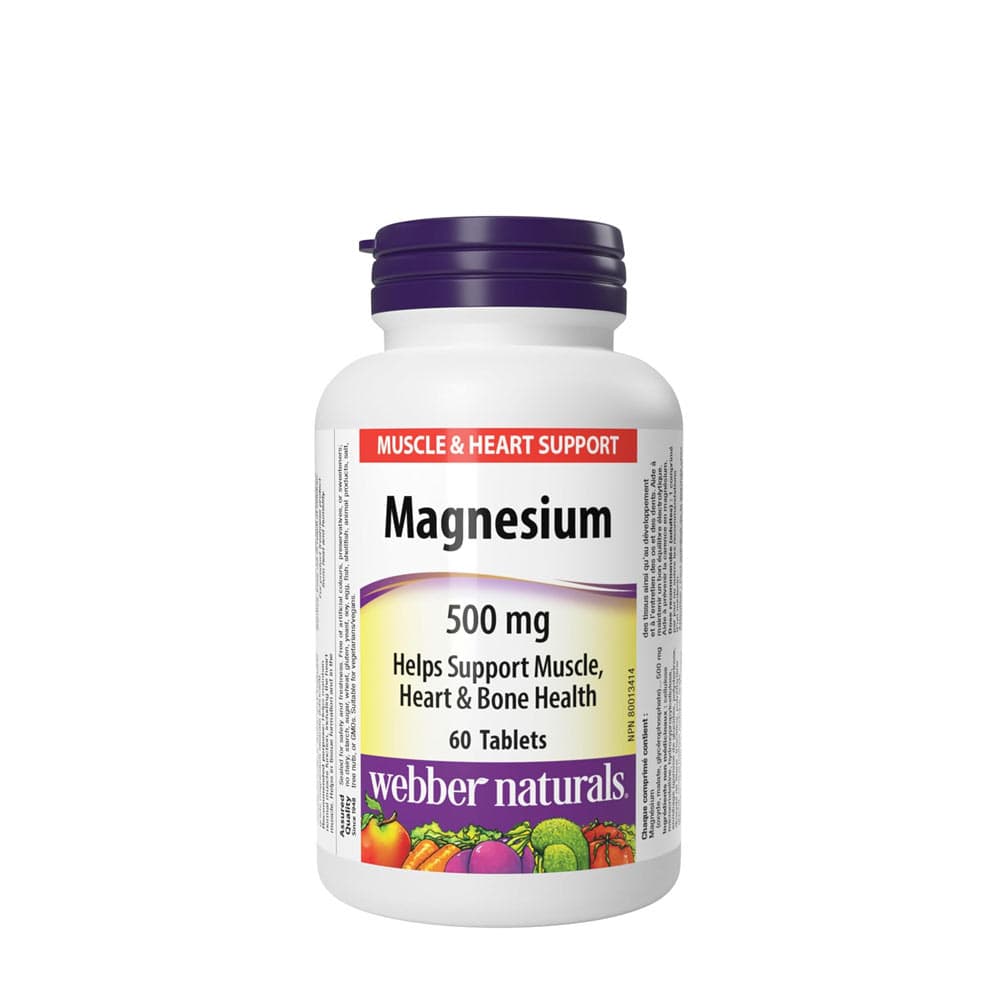 Webber Naturals - Magnesium – Webber Naturals förpackning