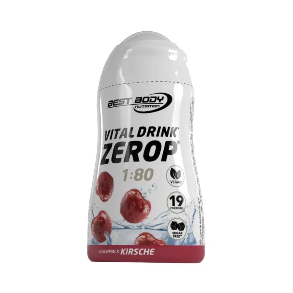 Best Body Nutrition - Vital Drink Zerop Squeeze – Best Body Nutrition Verpackung