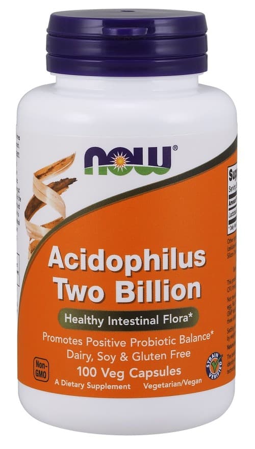 NOW Foods - Acidophilus Two Billion – NOW Foods opakowanie
