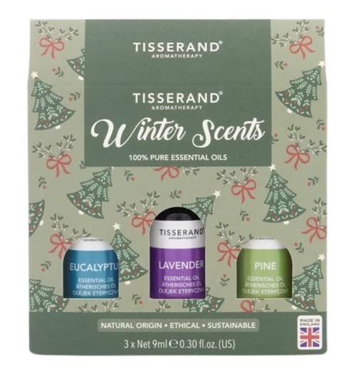 Tisserand Aromatherapy - Winter Scents Essential Oil Gift Set 3 x 9ml