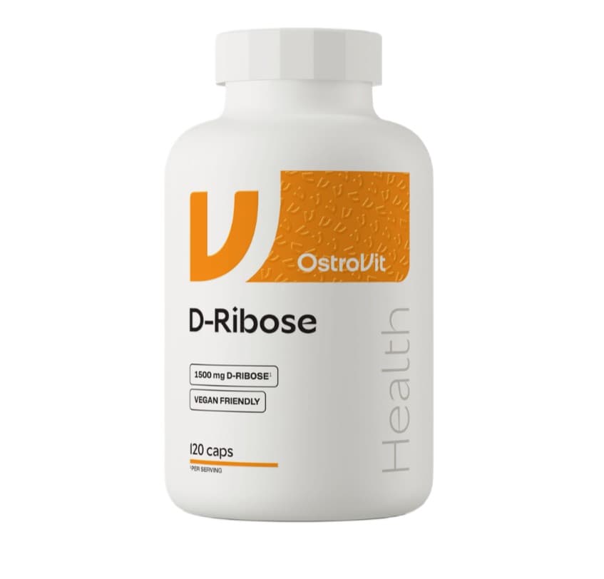 OstroVit - D-Ribose, 1500mg - 120 caps – OstroVit förpackning