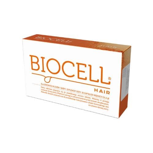 Valentis Biocell Hair 30 capsules – Biocell emballage