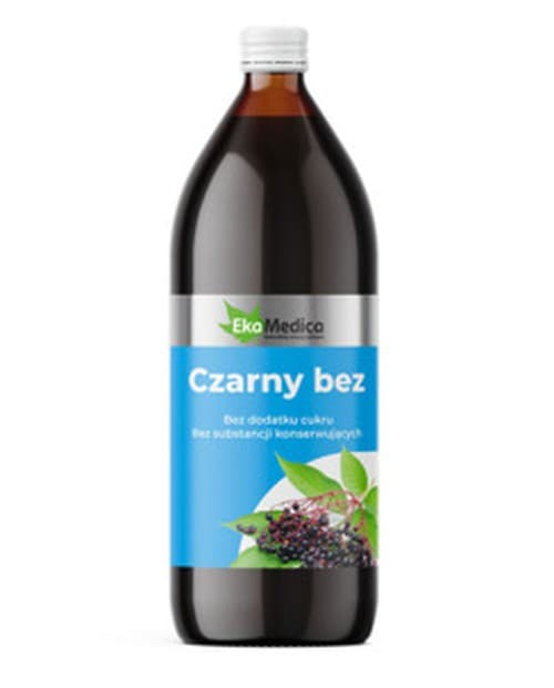 Eka Medica - Black Elderberry - 500ml – Eka Medica förpackning