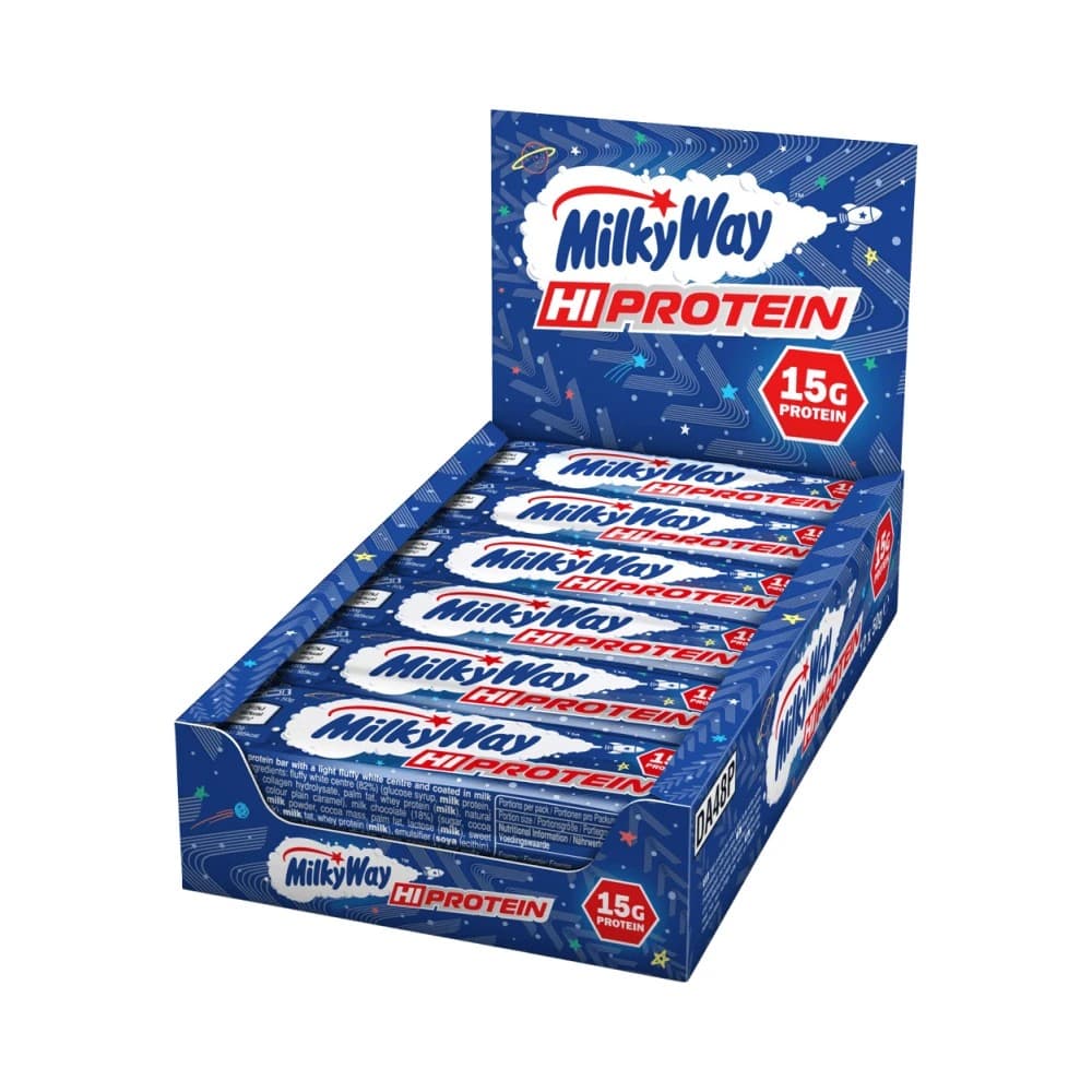 Mars - MilkyWay High Protein Bar (12x50g) - Milk Chocolate – Mars förpackning