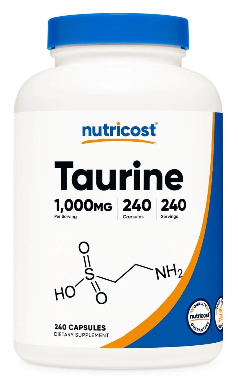 Nutricost - Taurine – Nutricost opakowanie