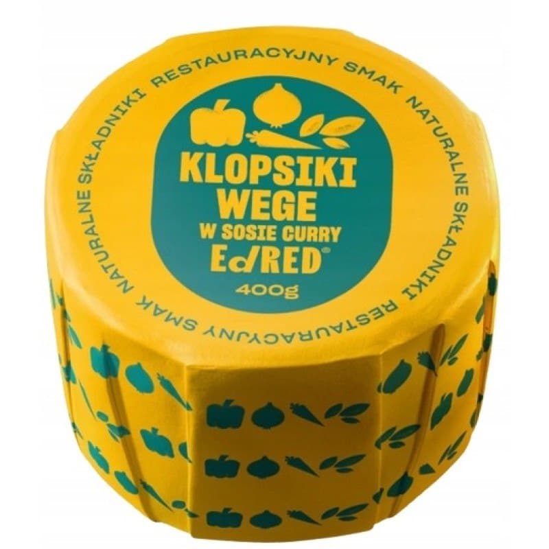 Ed/RED - Warzywne Kotlety Mięsne – Ed/RED opakowanie