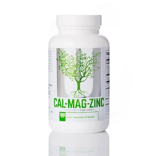 Universal Nutrition - Calcio, magnesio y zinc - 100 comprimidos – empaque