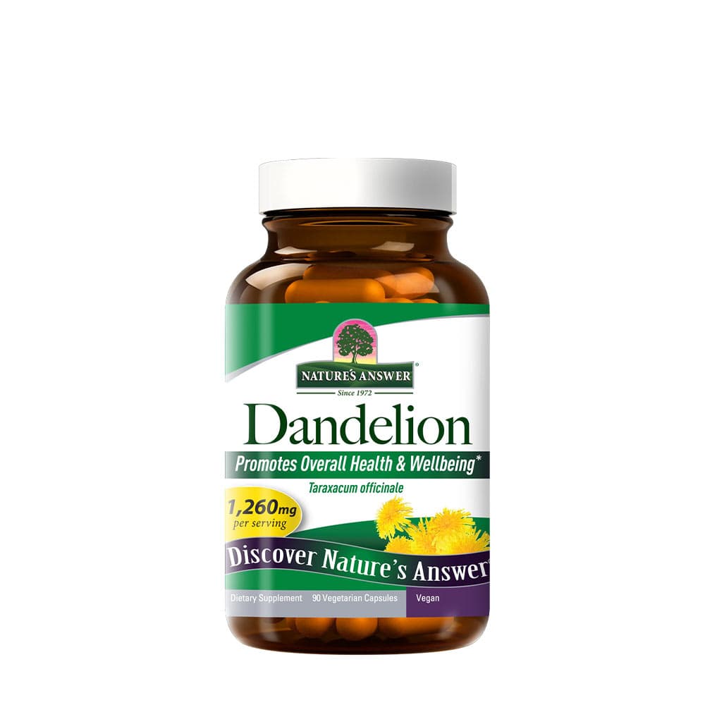 Nature's Answer - Dandelion Root - 90 Vcaps – Nature's Answer förpackning