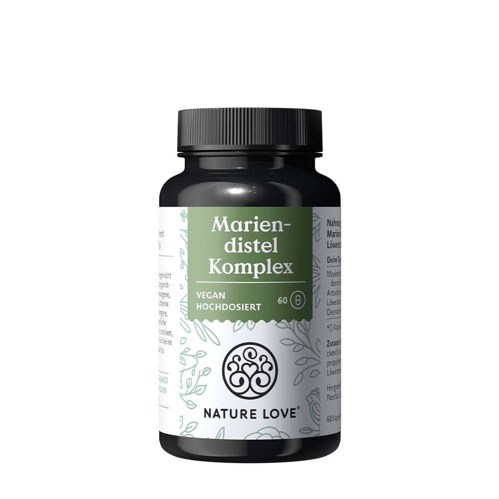Complexo de Cardo Mariano Nature Love 200 mg - 60 cápsulas – Nature Love packaging